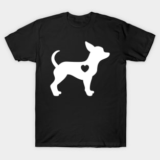 Chihuahua Love Heart Gift T-Shirt